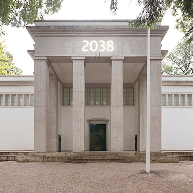 Der deutsche Pavillon bei der Biennale 2020 in Venedig.